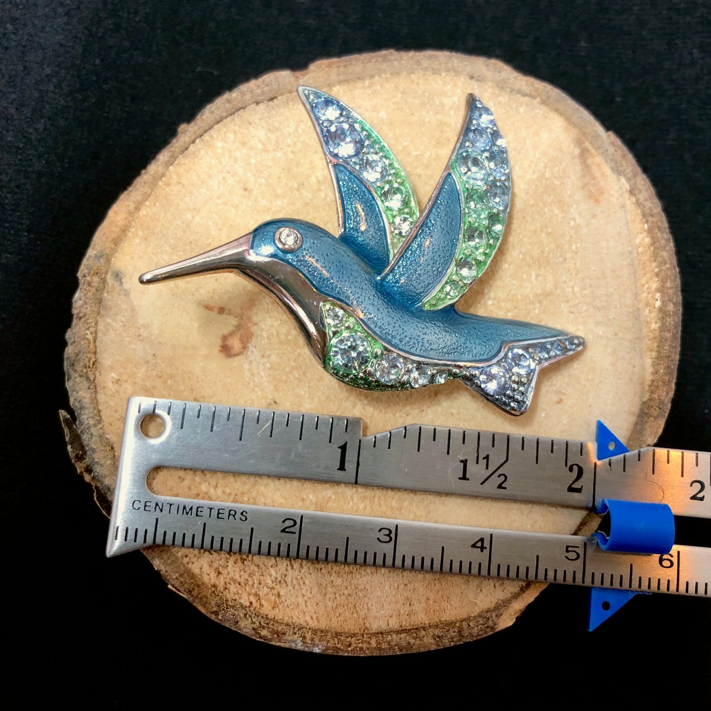 Hummingbird Brooch